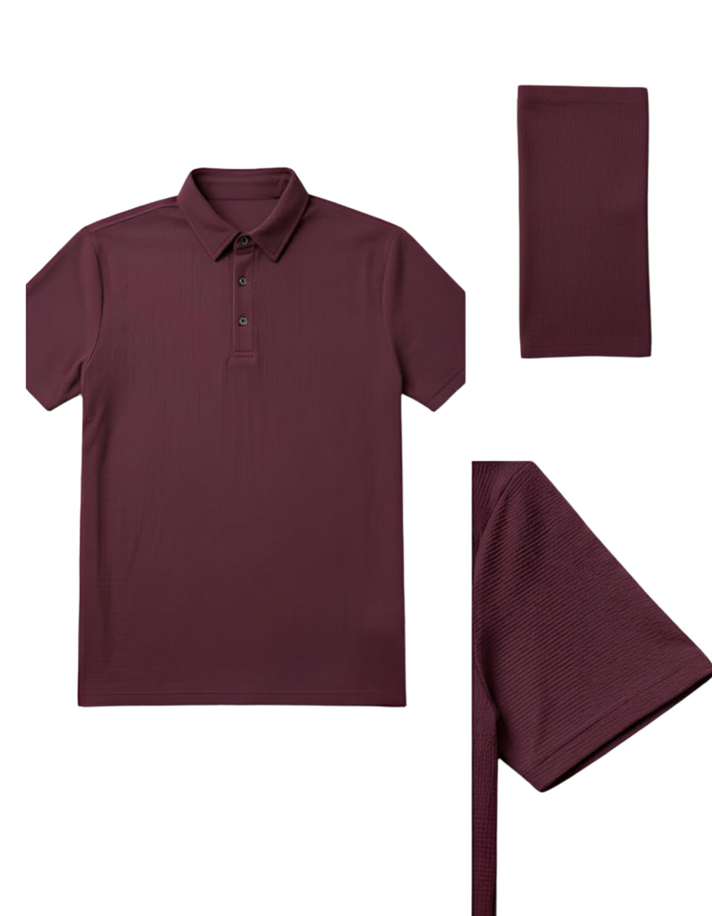 Casual Texture Polo