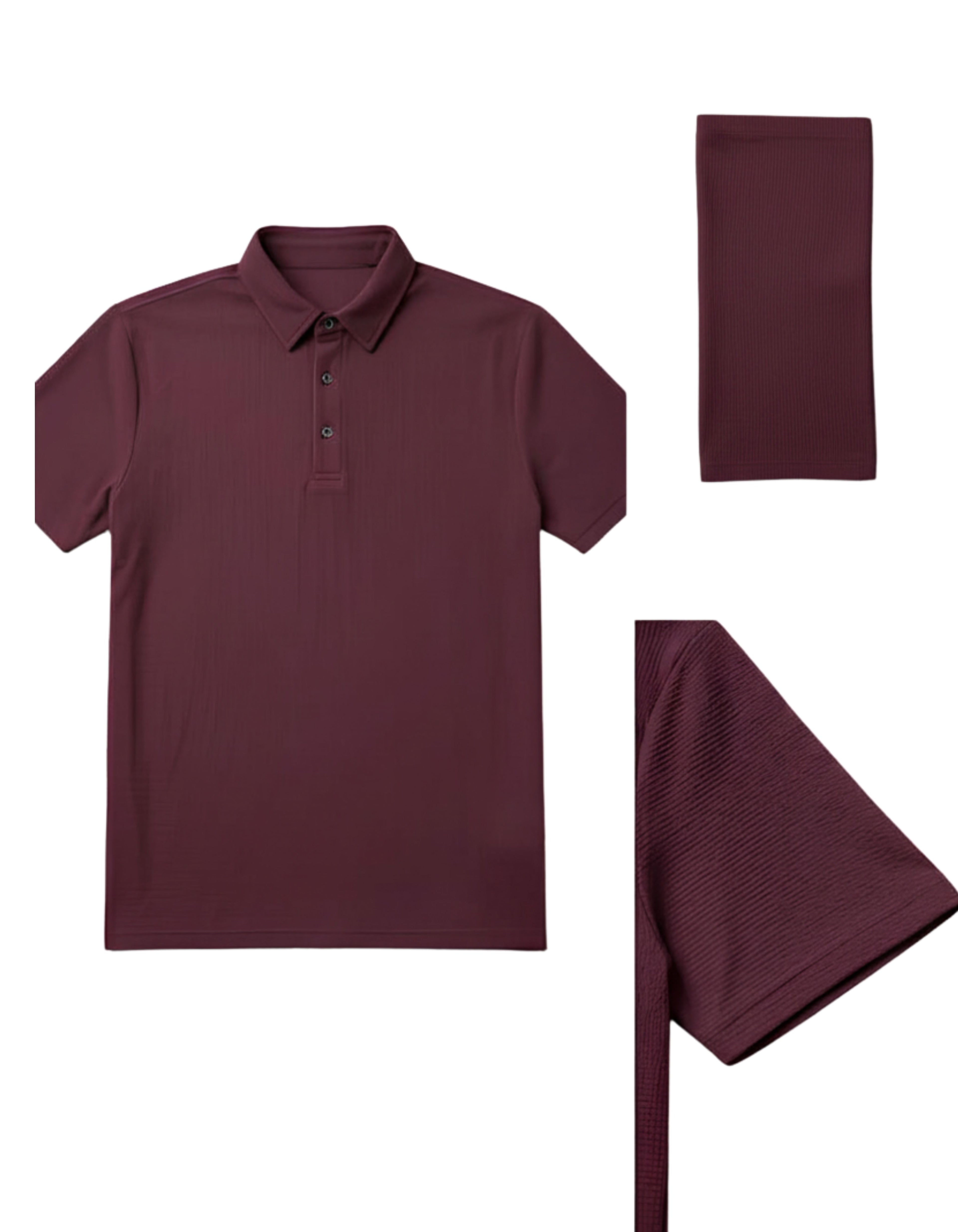 Casual Texture Polo