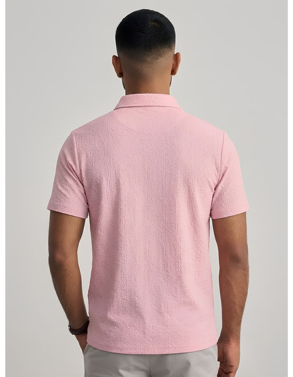 Casual Texture Polo
