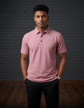 Texture Polo T shirt