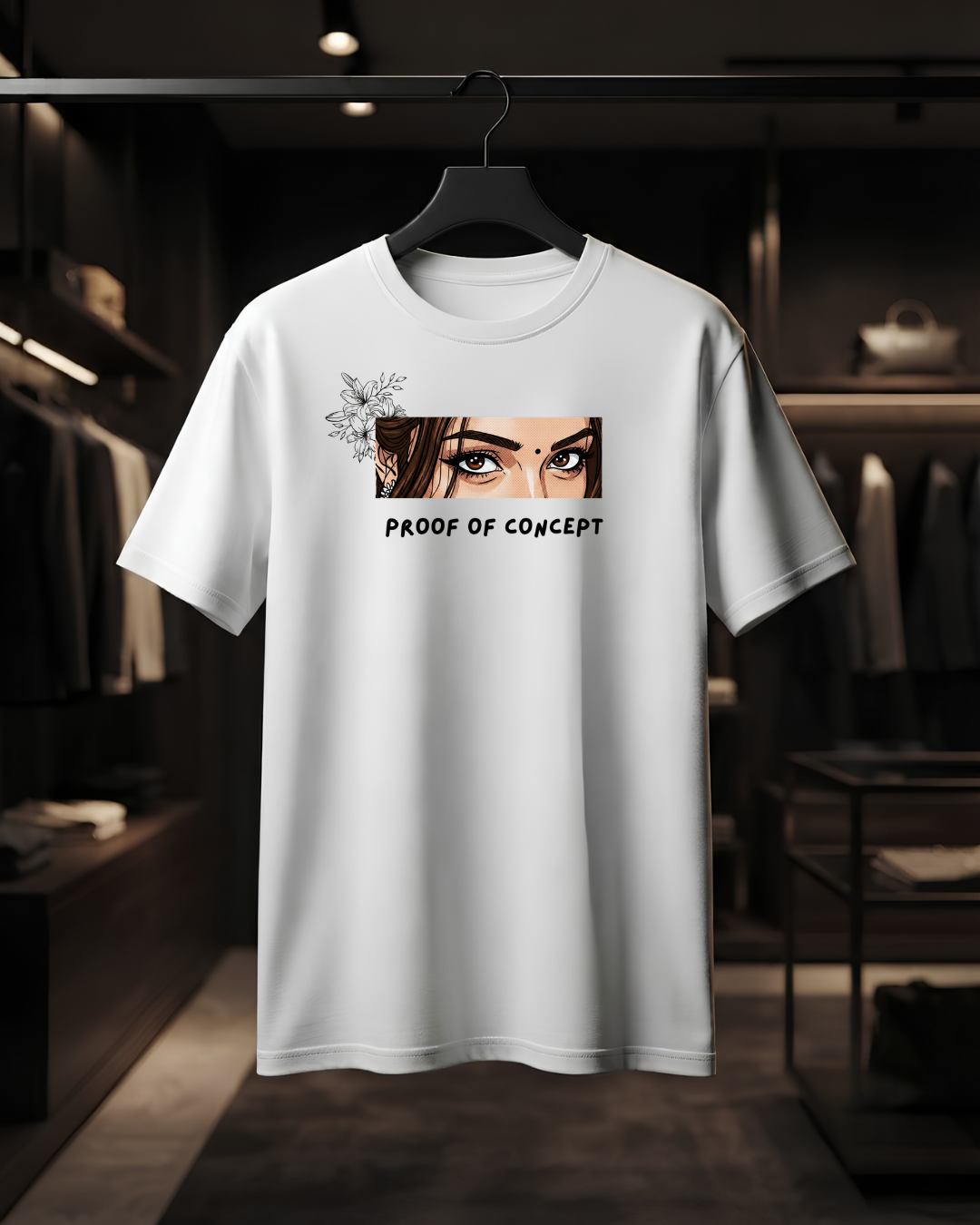 The 'Visionary' Graphic Tee – Premium White