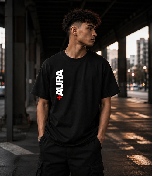 AURA+ Essential Oversized T shirt