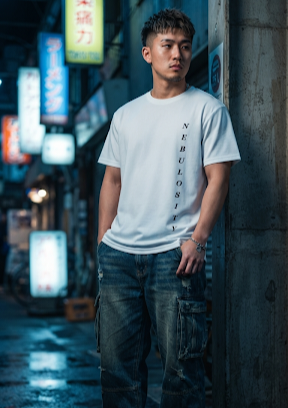 The NEBULOSITY Signature Tee – Premium White