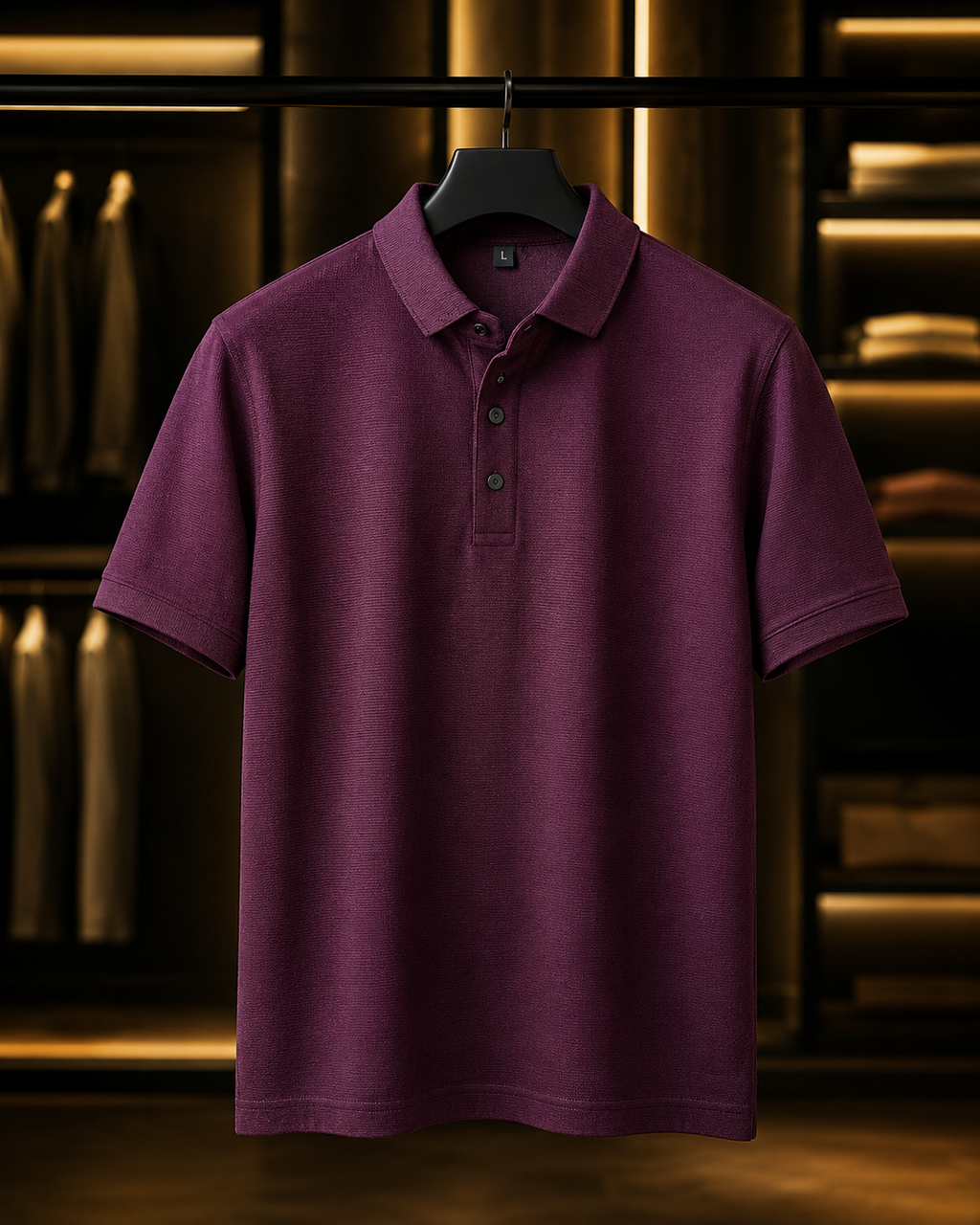 Casual Texture Polo