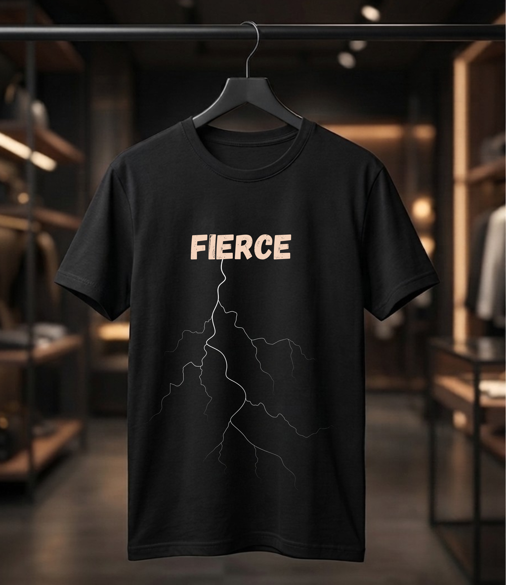 The Fierce Lightning Oversized T shirt